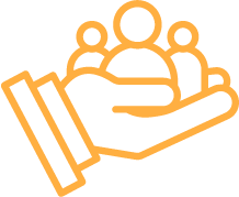 icon representing lead with accountability
