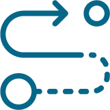 icon representing tailoring the strategy