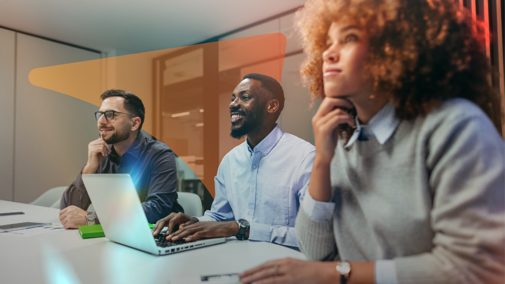 group of sellers participating in a sales transformation initiative lead by Challenger