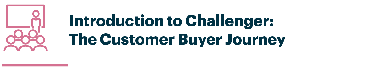 challenger sko topic - the customer buyer journey